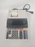 Sharp EL-2630III Electronic Accounting 12 Digit 2 Color Printer Calculator