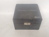 Vintage Wild Heerbrugg Binokularer Schrägtubus Microscope Case