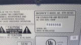 Sony STR-DE185 2 Channel Stereo AM/FM Receiver