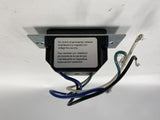 Crestron CLW-SLVD1RFB-S Black Faceplate 120 VAC 60Hz 1000VA Dimmer Switch