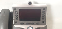 Cisco CP-8845-K9 Video Business Office Telephone Black Handset No Screen Cover