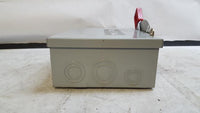 GE General Electric THN3361 Model 20 30 Amp 600 Volt Safety Switch