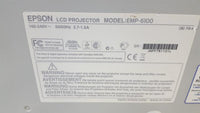 Epson PowerLite 6100i EMP-6100 LCD Digital Multimedia Video Projector No Bulb