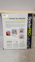 Pantone ColorVision SpyderPRO Color Correct Your Monitor