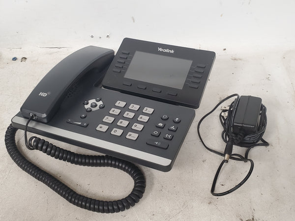 Yealink SIP-T54W Business Telephone Office Color Display Phone Black Handset