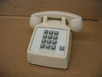 Cortelco 250044-VBA-20FC Beige Tabletop Telephone