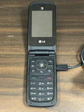 LG LG-A380 Black Flip Cellphone