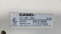 Casio DR-120HD Tax & Exchange Electronic Printing Calculator