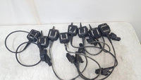 Lot of 8 Motorola NMN243B Remote Radio Speaker Microphone Antennae Issue