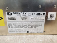 Brocade Foundry Networks SX-ACPWR-POE 32007-000 REV E 1250W 25A Power Supply