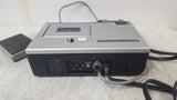 Sanyo TRC 8000A Audio Cassette Dictation Machine w/ FS-81 Foot Pedal