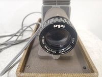Vintage Argus PBB 200 Slide Projector w/ Case + Manual