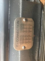 New Emerson U.S Motors AD85 3 HP General Purpose Motor 1455/1765 Nameplate RPM