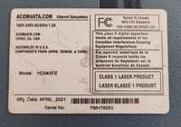 Acomdata 45GB External Hard Drive Dual Fire Wire HD045FE