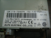 Alps Electric 3.5 Inch Floppy Disk Drive Model DF354H040A