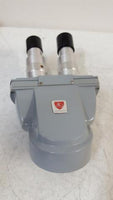 American Optical AO Spencer Binocular Microscope Head with Eyepieces