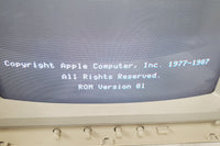 Vintage Apple IIGS A2S6000 ROM 1 Computer A2S2-E902MHD Case Issue