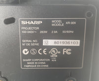 Sharp XR-30X DLP Multimedia Notevision Projector 848 Lamp Hours