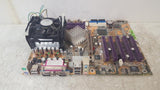 QDI P4I865PE Dragon 2 Computer Motherboard w/ Pentium SL68T 2.4GHz Processor