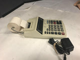 Canon P23-DHIII Mechanical Calculator w/ paper roll and power adaptor