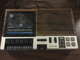 General Electric 7-4956B FM/AM Clock Radio Cassette Recorder