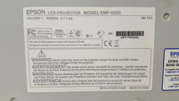 Epson PowerLite 6100i Digital LCD Multimedia Video Projector 1099 Lamp Hours