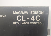 Cooper Industries McGraw-Edison CL-4C Regulator Control
