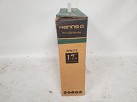 NEW Hanns G HW173ABB HSG1044 17" LCD Computer Monitor Black