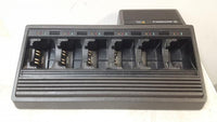 Motorola NTN1177C 6 Slot Radio Battery Charger Bank for Jedi Radio