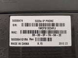 Lot of 5 Mitel 5320e IP Business Office Desktop Phone LCD Display Black No Cords