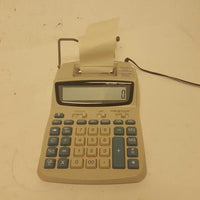 Vintage Victor 1208-2 Printing Calculator w/ AC Adaptor