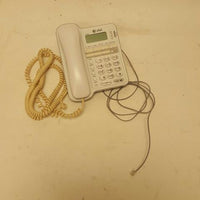 AT&T CL2909 White Corded Business Telephone w/ Caller ID And Telephone Cord