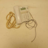 AT&T CL2909 White Corded Business Telephone w/ Caller ID And Telephone Cord