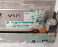Seagate ST-4096 80MB 5.25"/FH Full Height MFM ST-4096 Hard Disk Drive HDD