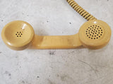 Vintage ITT 50046 LR 30M 176 Corded Rotary Wheel Phone Beige