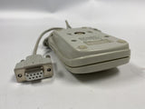 CLIX es Jx Vintage Computer Mouse 3-Button 9-Pin Serial Grey/White Wired