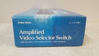 NEW Radio Shack 15-2100 Amplified Video Selector Switch