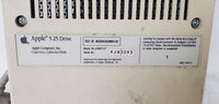 Vintage Apple 5.25" Floppy External Disk Drive A9M0107 KJN3093