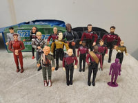 Tara Toy Corp Star Trek TNG 20910 Collector's Case 16 Figures + Accessories 1993