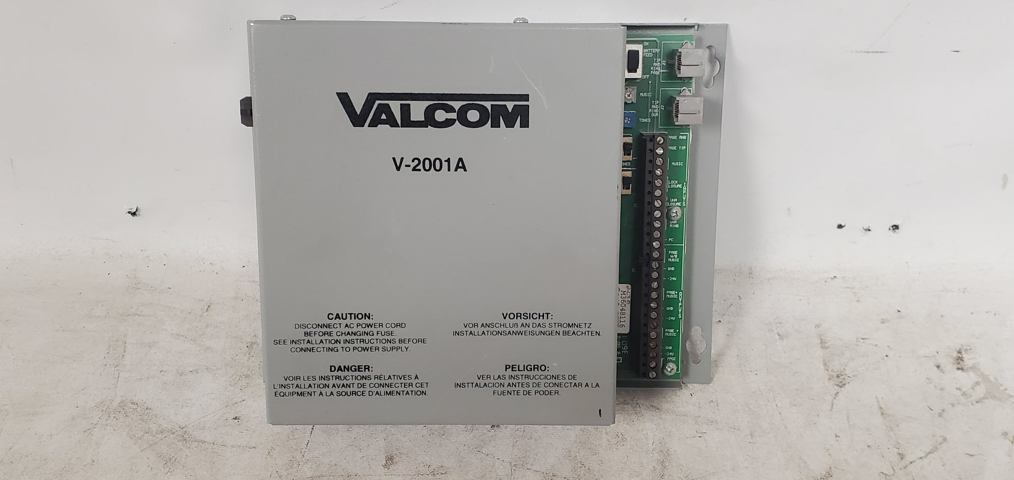 (未使用･未開封品)　Valcom v-2006?a One Way 6ゾーンページコントロールwith Built in電源by Valcom df5ndr3 v_2006a_1.png