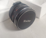 Vintage Vivitar Auto Vivitar 19-1043 T4 28mm f2.8 Wide Angle Lens System