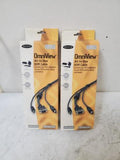 NEW Lot of 2 Belkin OmniView Pro F3X1105-10 10' All-In-One KVM PS/2 VGA Cable