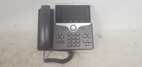 Cisco CP-8811 Business Office Telephone Phone Gray Handset w/ Stand
