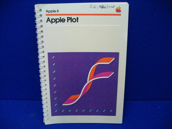 Apple II A2L0037 Apple Plot Manual 030-0116-00