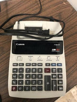 Canon P180-DH Printing Calculator 12 Digit 2 Color Clock & Calendar