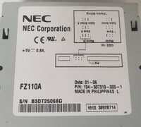 Vintage NEC FZ110A 3.5" 100MB Internal Zip Drive Beige Bezel