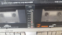 Hitachi TRK-W55H Stereo Boombox FM Radio Cassette Player