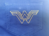 Bioworld Wonder Woman DC Warner Bros High Waisted Cosplay Hot Pants SR5CYS