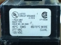 Cutler-Hammer HGHB1020 20A 125V Circuit Breaker