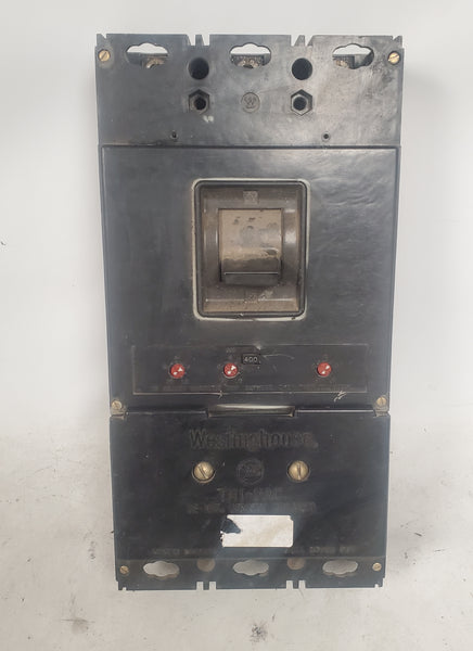 Westinghouse LAP34000PF Tri-Pac De-ion 3 Pole 400A Circuit Breaker
